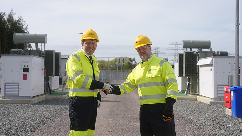 SSE's first battery goes online