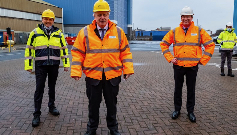 UK Prime Minister hails 'extraordinary' Dogger Bank