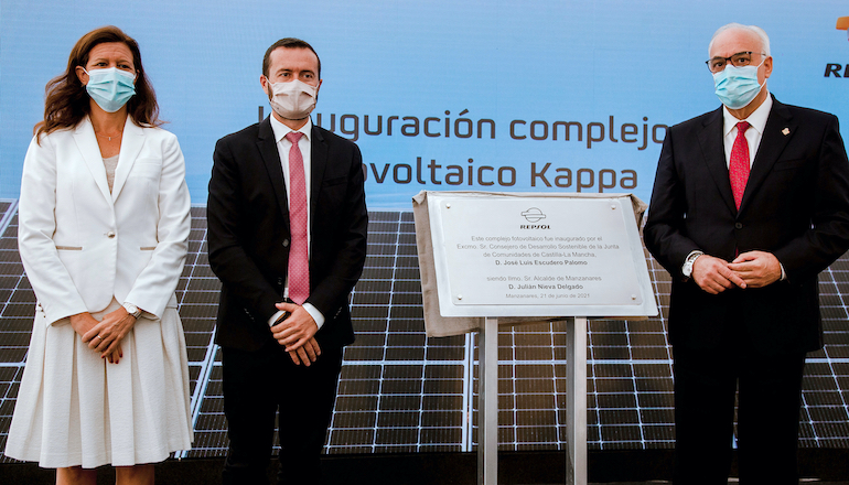 Repsol opens first PV plant