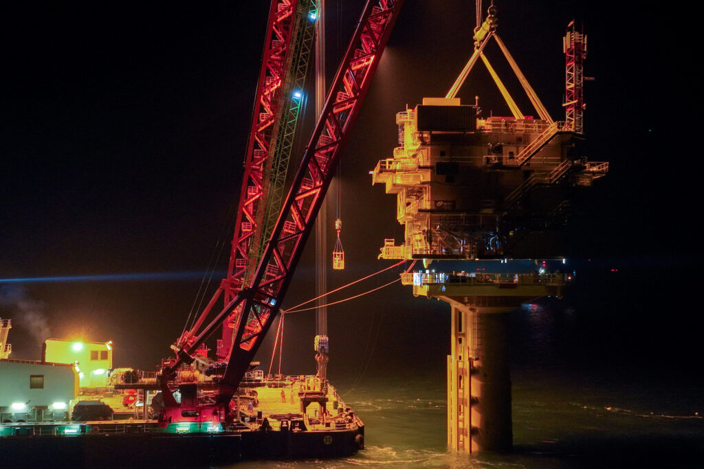 RWE completes Kaskasi offshore substation installation RWE completes Kaskasi offshore substation installation