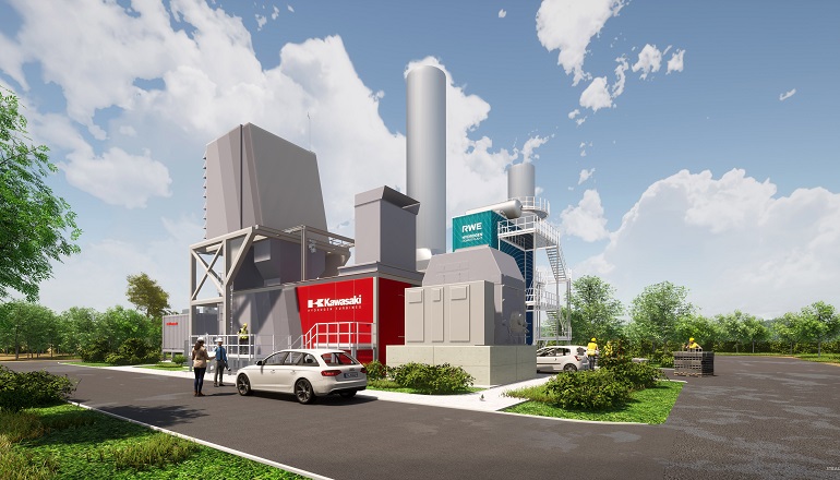 RWE to install hydrogen gas turbine