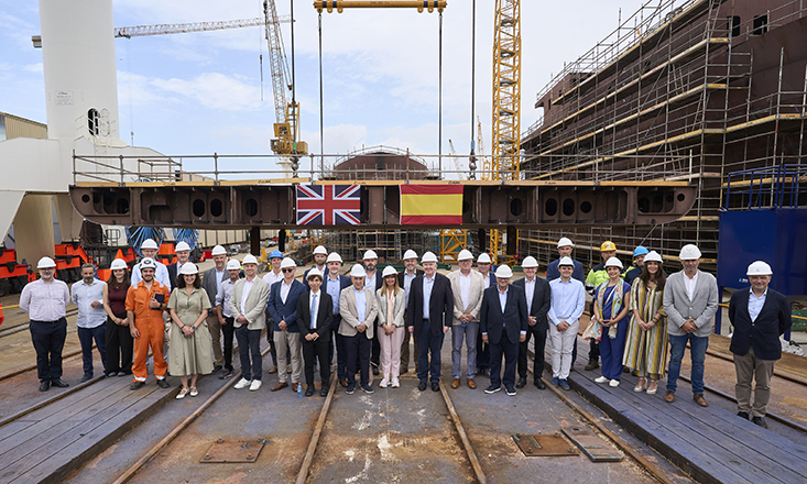 Bibby lays keel for first zero-emissions vessel