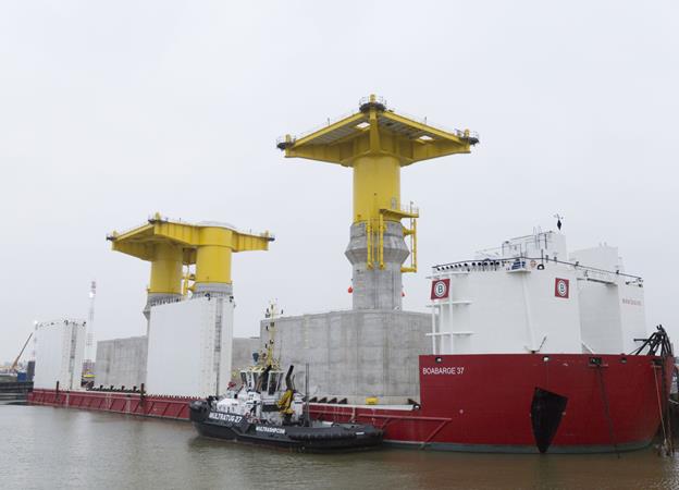 Kriegers substation feet set sail