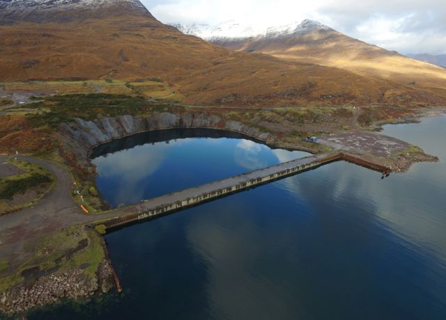 Dock work kicks off at Kishorn Dock work kicks off at Kishorn