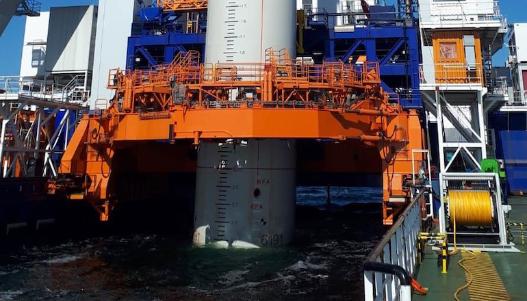 Kriegers Flak plants first offshore root Kriegers Flak plants first offshore root