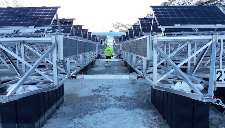 ABB has partnered with Romande Energie to supply inverter solutions for the Lac des Toules floating PV plant in Switzerland