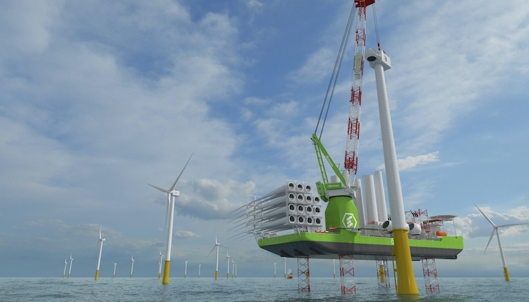 Huisman to supply crane for second Eneti vessel