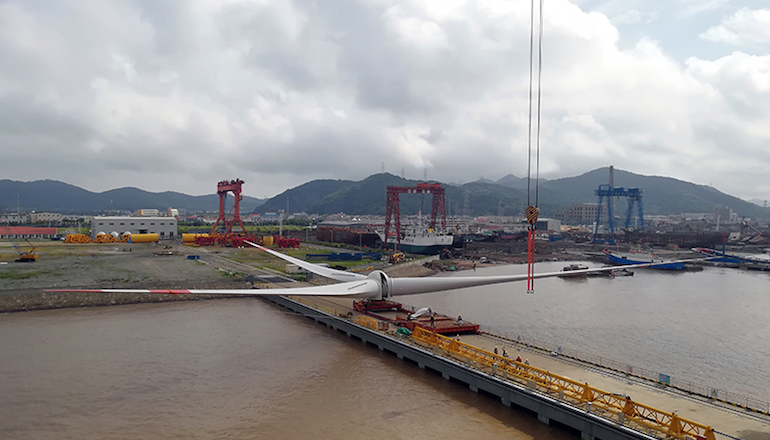 LM Wind delivers offshore in China