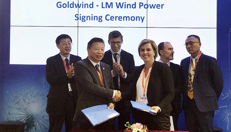 LM blades grace Goldwind onshore in China LM blades grace Goldwind onshore in China