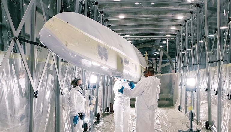 GE shutters Spanish blade operations LM Wind Power manufacturing a 73.5-metre blade at GE's Castellon plant in Spain