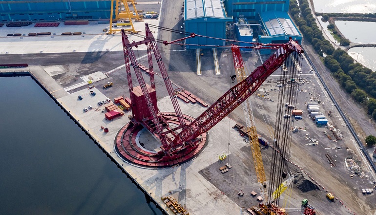 Mammoet-Giant JV begins work to provide assembly