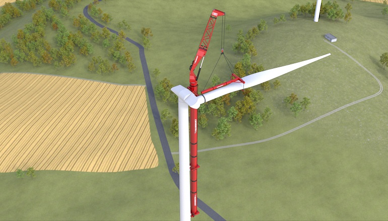 Mammoet wind crane reaches design-ready stage Mammoet wind crane reaches design-ready stage