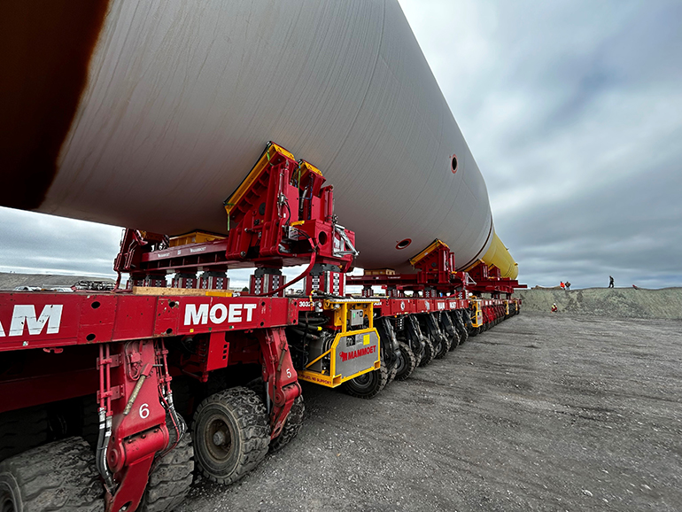XXL monopile transport system unveiled