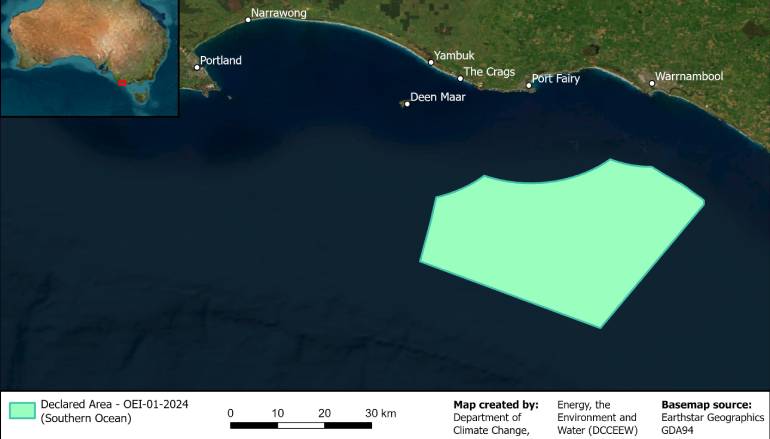 Australia opens Victoria offshore zone for feasibility studies Australia opens Victoria offshore zone for feasibility studies