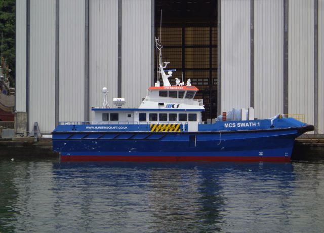 MCS vessel starts sea trials