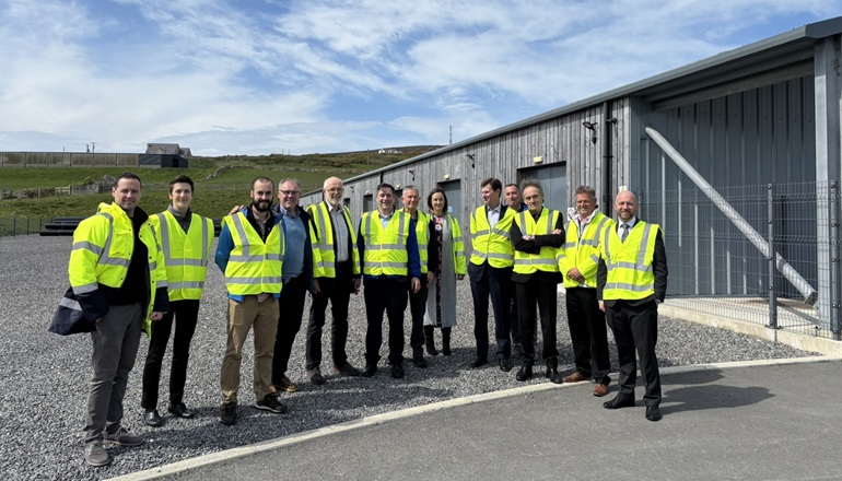Morlais team welcomes Great British Energy chair Morlais team welcomes Great British Energy chair