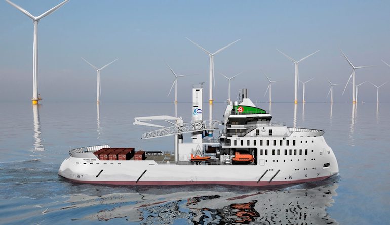 Ulstein starts third SOV build for Bernhard Schulte Ulstein cuts Merkur SOV steel