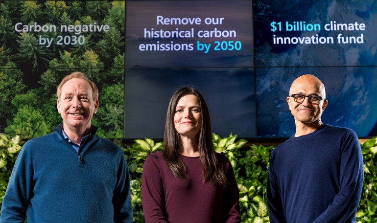 Microsoft to reboot carbon emissions footprint Microsoft to reboot carbon emissions footprint