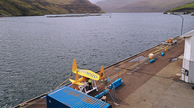 WATCH: Minesto readies tidal kite in Faroe Islands WATCH: Minesto readies tidal kite in Faroe Islands
