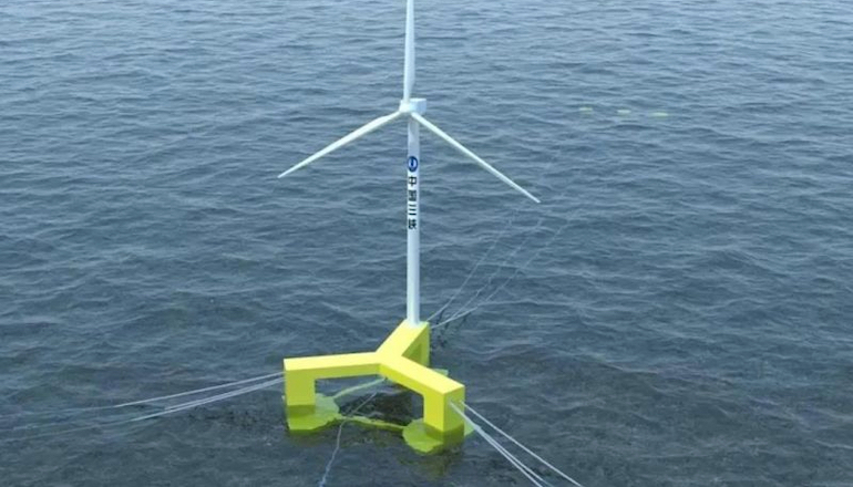 MingYang completes first floating turbine in China MingYang completes first floating turbine in China
