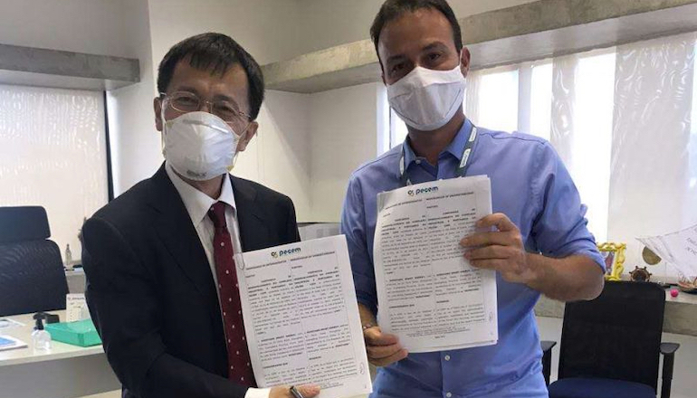 MingYang signs MoU in Brazil for offshore pilot MingYang signs MoU in Brazil for offshore pilot