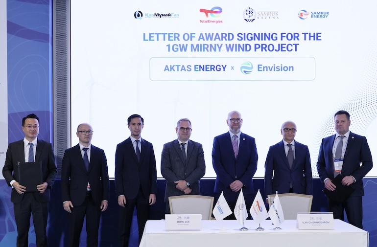 Envision wins 1GW Kazakhstan supply deal Envision wins 1GW Kazakhstan supply deal