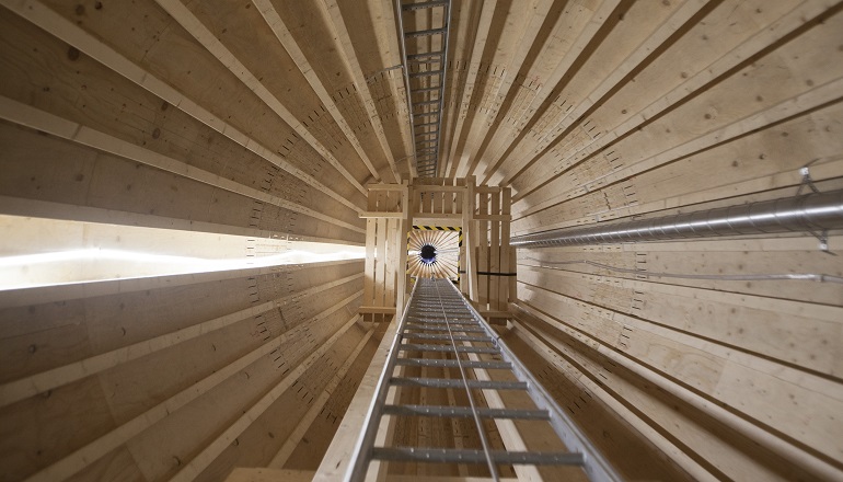 Vestas takes stake in wood tower start-up Modvion's wooden tower has been installed on Bjorko island in Sweden and will undergo testing by the Swedish Wind Power Technology Centre at Chalmers.