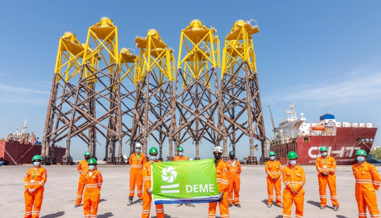 Lamprell completes Moray East jackets Lamprell completes Moray East jackets