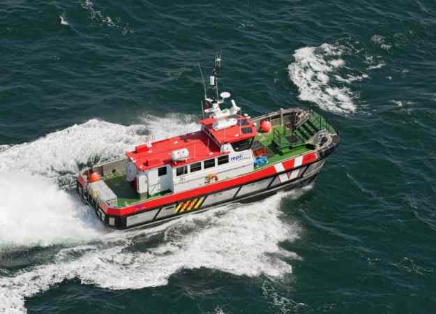 Vroon transfer for MPI Workboats Vroon transfer for MPI Workboats