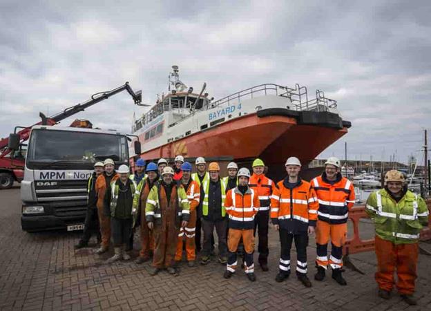 Fred Olsen docks in Cumbria