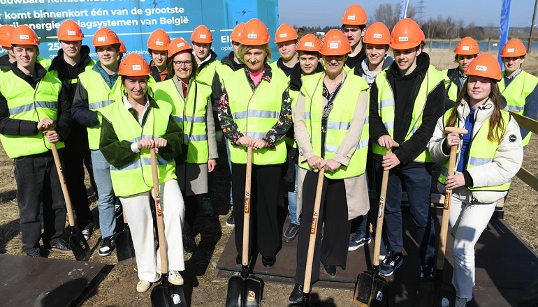 Nala turns sod on 25MW Belgium battery Nala turns sod on 25MW Belgium battery