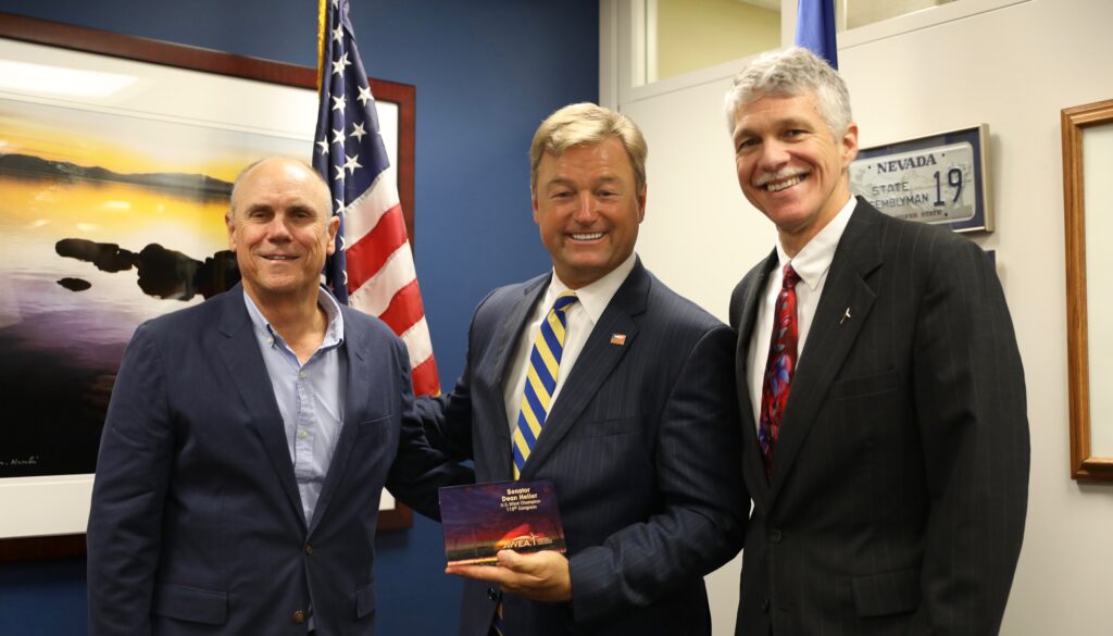 Champion status for Nevada Senator