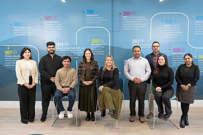 Championing Scotland’s diverse renewables talent Championing Scotland's diverse renewables talent