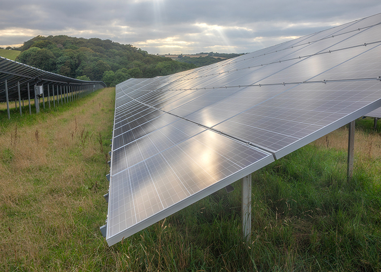 Public offered shares in UK solar farms