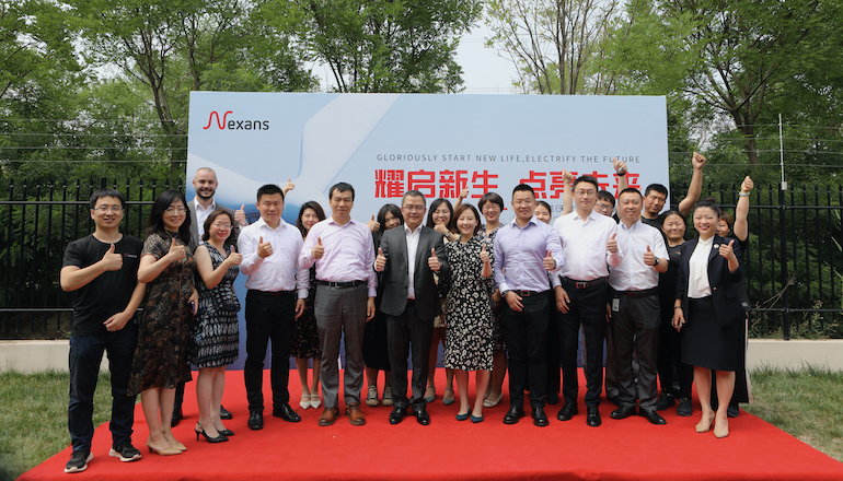 Nexans opens new cable facility in China