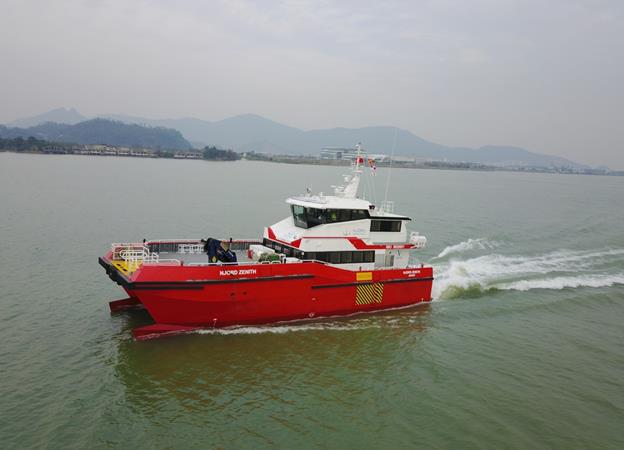 Orsted to deploy wave prediction tech on CTVs Njord Offshore CTV aces exam