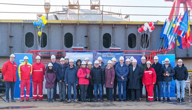 NKT lays keel for new cable vessel NKT lays keel for new cable vessel