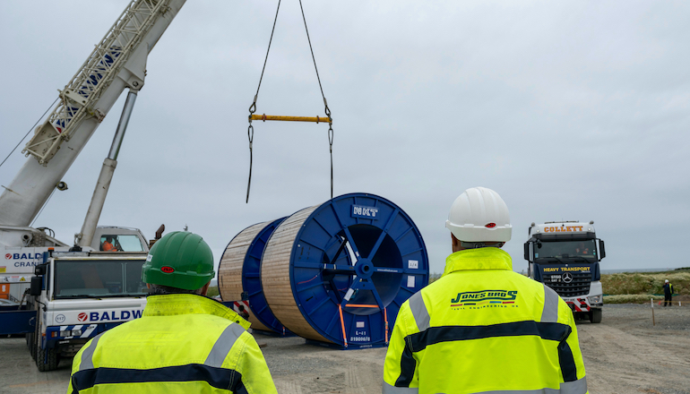 First Dogger Bank onshore cables arrive First Dogger Bank onshore cables arrive