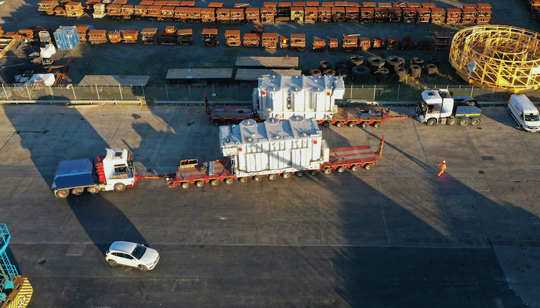 Collett delivers NNG onshore transformers