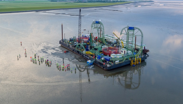 Germany to Norway 'green cable' reaches key milestone