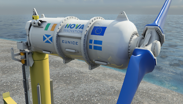 Nova secures tidal turbine export deal