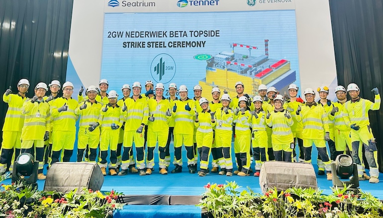Seatrium, GE start work on Nederwiek 2 platform Seatrium