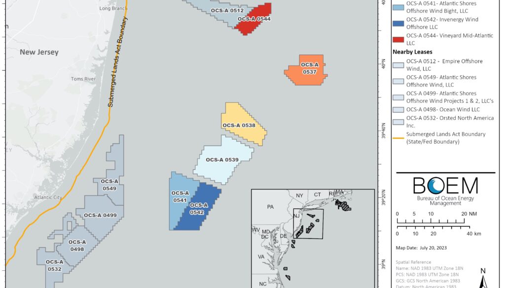 BOEM consults on six New York Bight lease areas BOEM consults on six New York Bight lease areas