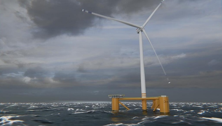 Odfjell Oceanwind unveils 15MW turbine floater platform