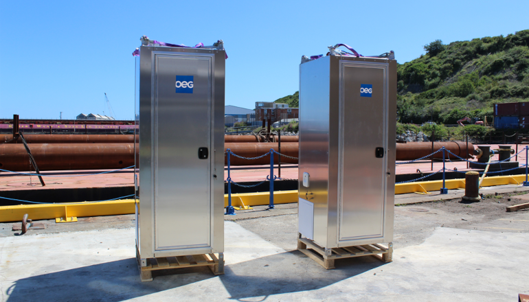 OEG flush with 500 turbine toilets
