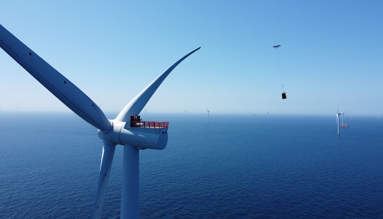 Drone deliveries hit spot for Orsted Drone deliveries hit spot for Orsted