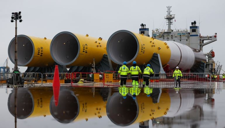 Mubadala invests $325m into Hornsea 3 Ørsted takes delivery of first Hornsea 3 monopiles