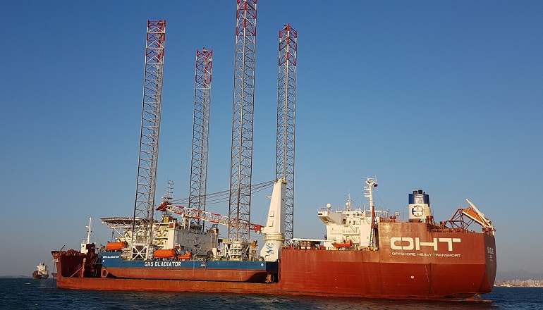 OHT's MV Falcon sailing towards Xiamen