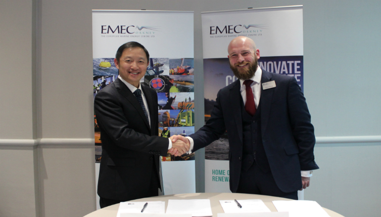 EMEC advances Chinese test bed EMEC advances Chinese test bed