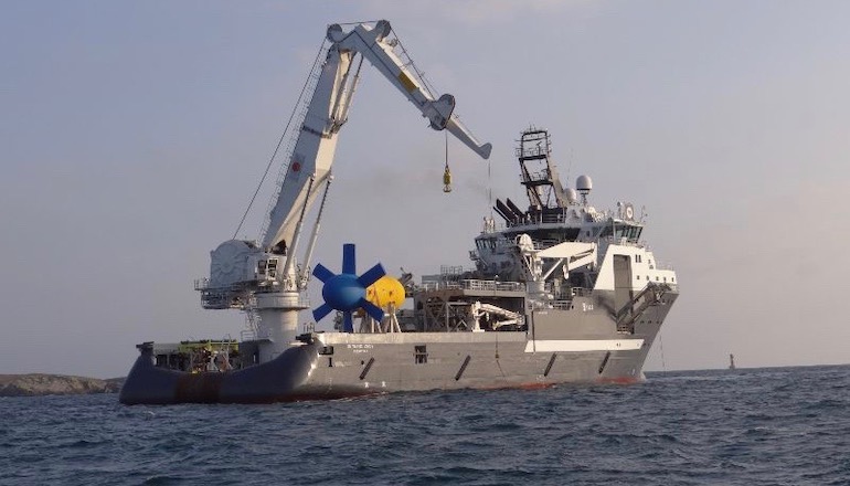 Sabella picked for SELKIE tidal demo Sabella tidal device undergoes maintenance
